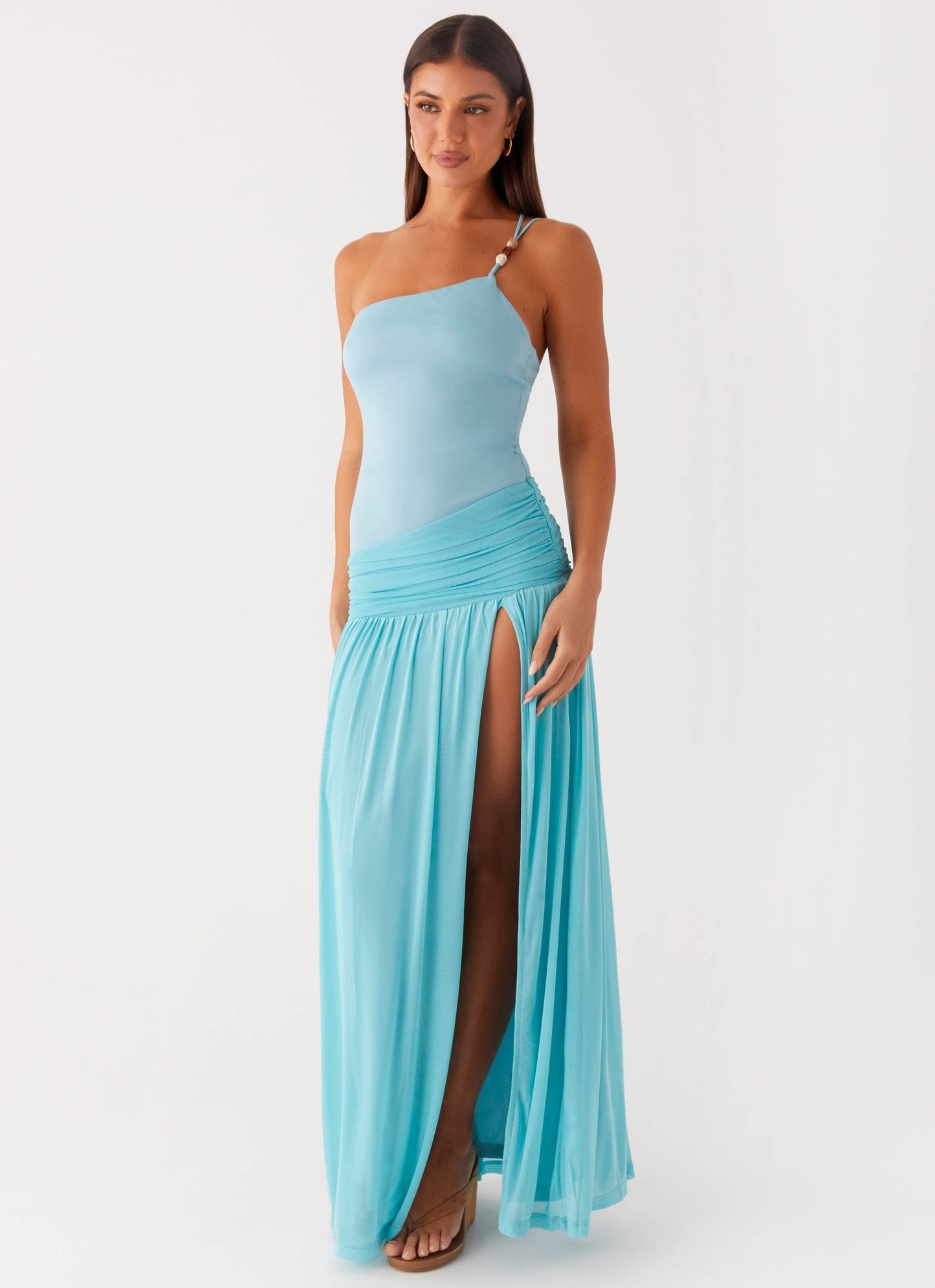 Aurelia Maxi Dress - Aqua