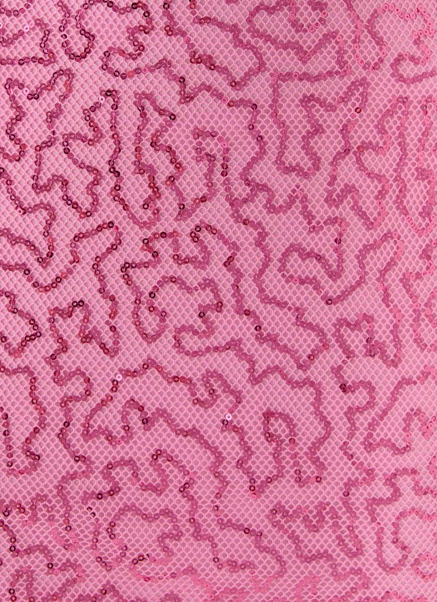 Cherry Coast Sequin Mini Dress - Pink