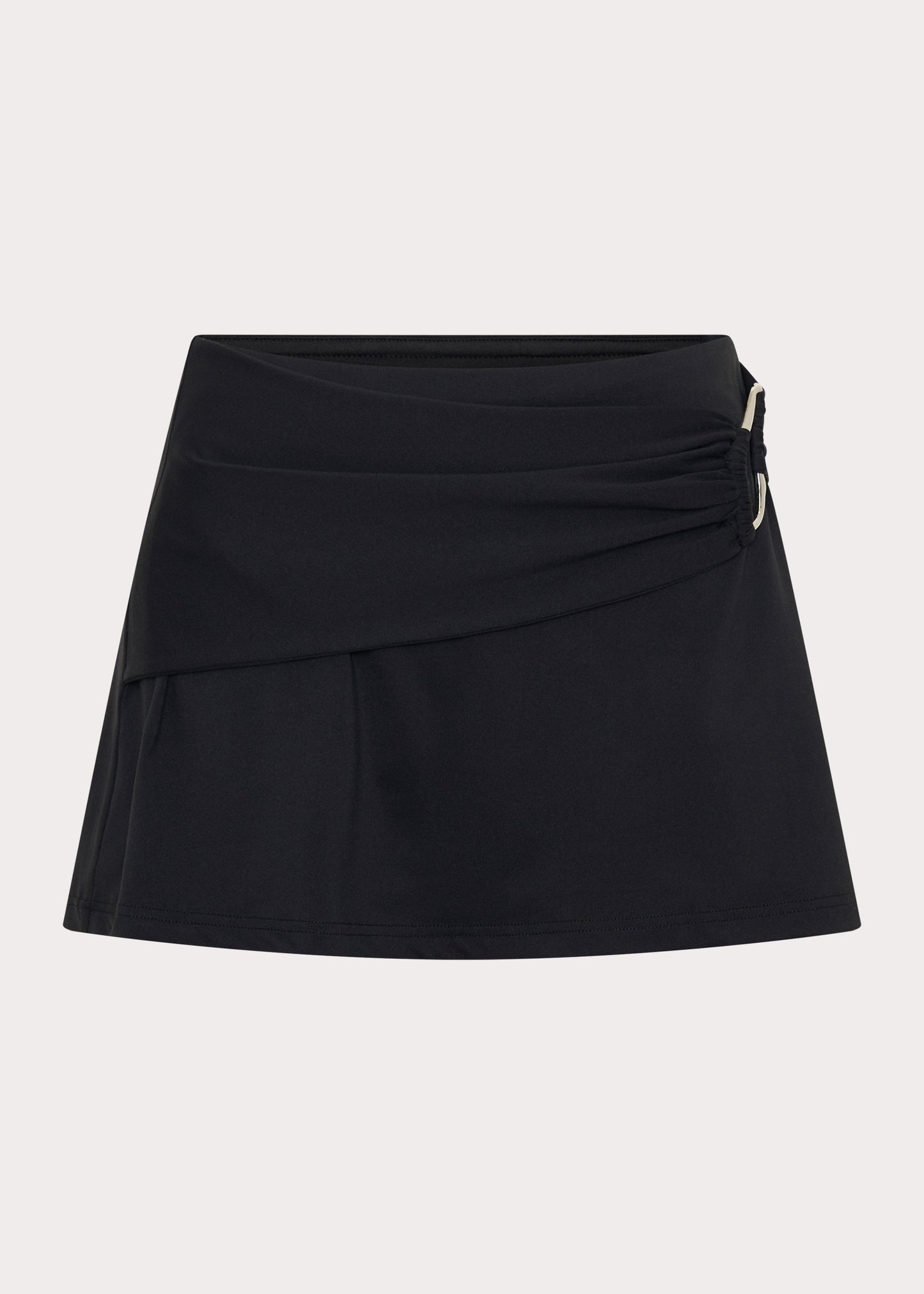 Collab Mini Skirt - Black