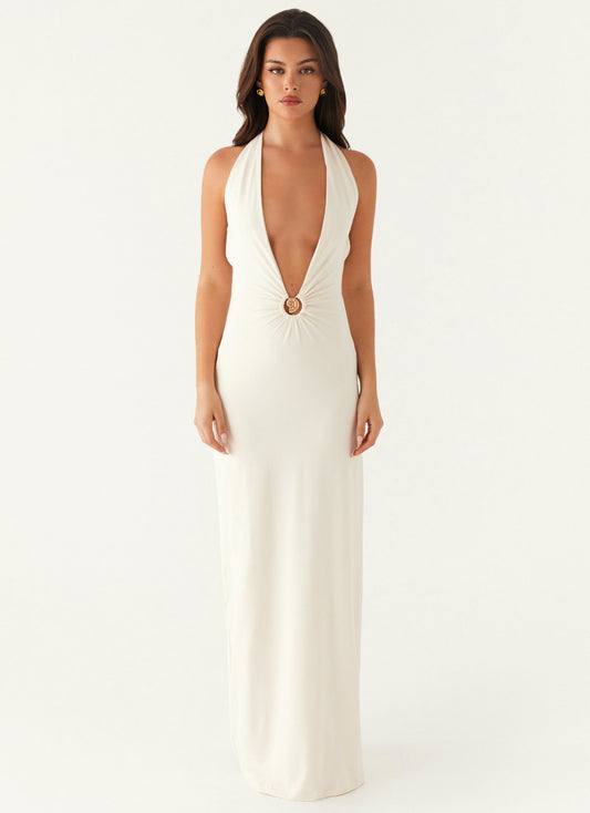 Dominica Maxi Dress - Ivory