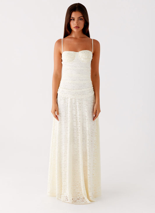 Elsa Maxi Dress - Ivory