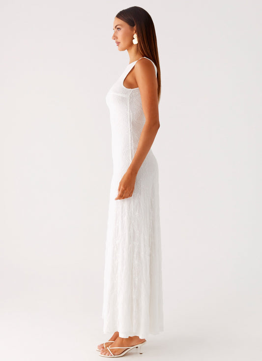 Embrace The Sun Maxi Dress - White