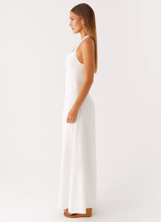 Jovanni Maxi Dress - White