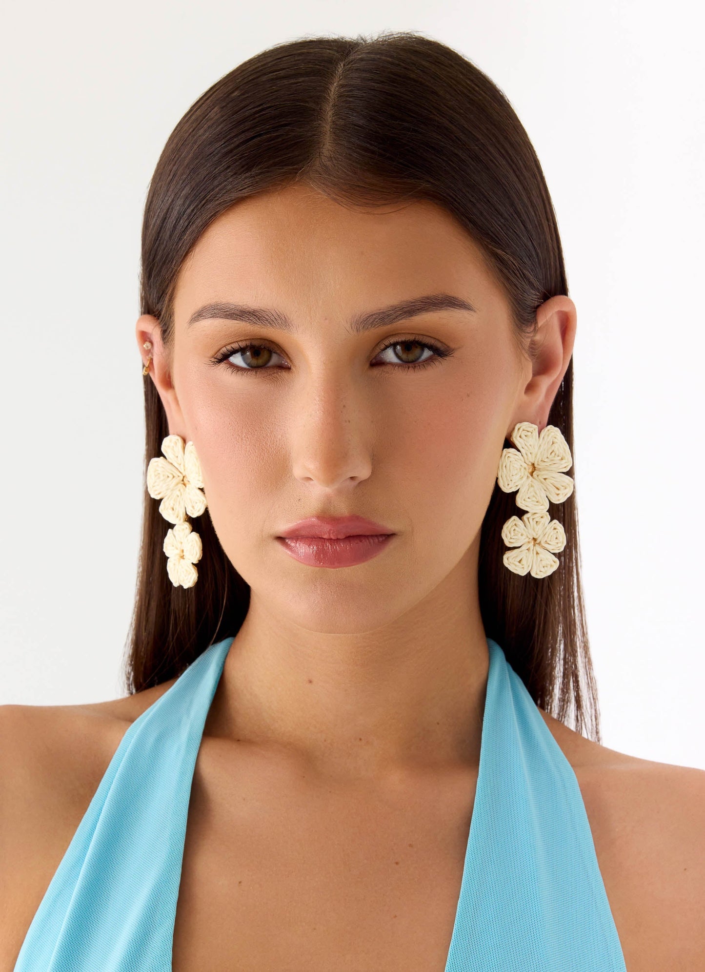 Marina Mode Earrings - White