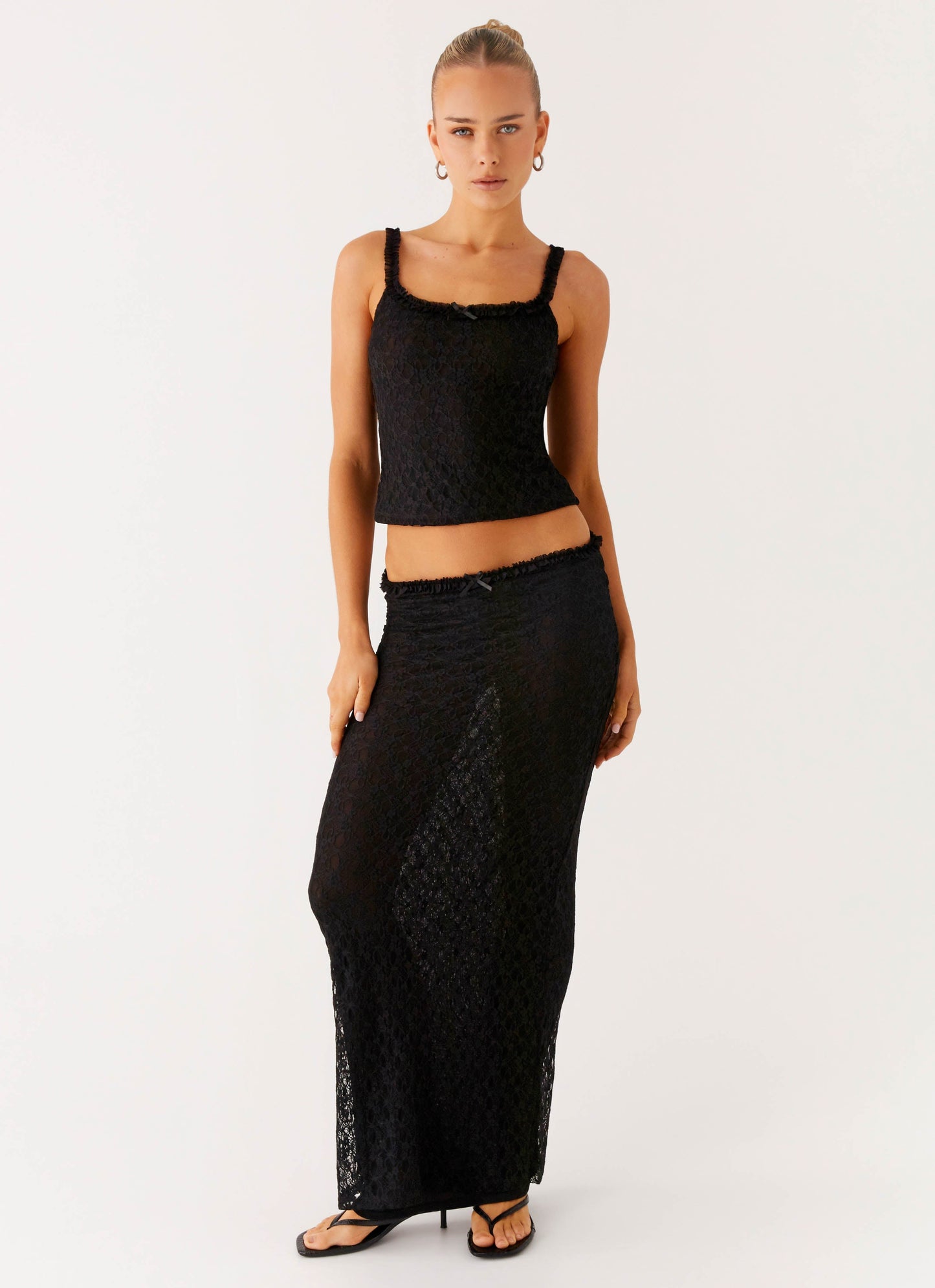 Ophira Maxi Skirt - Black
