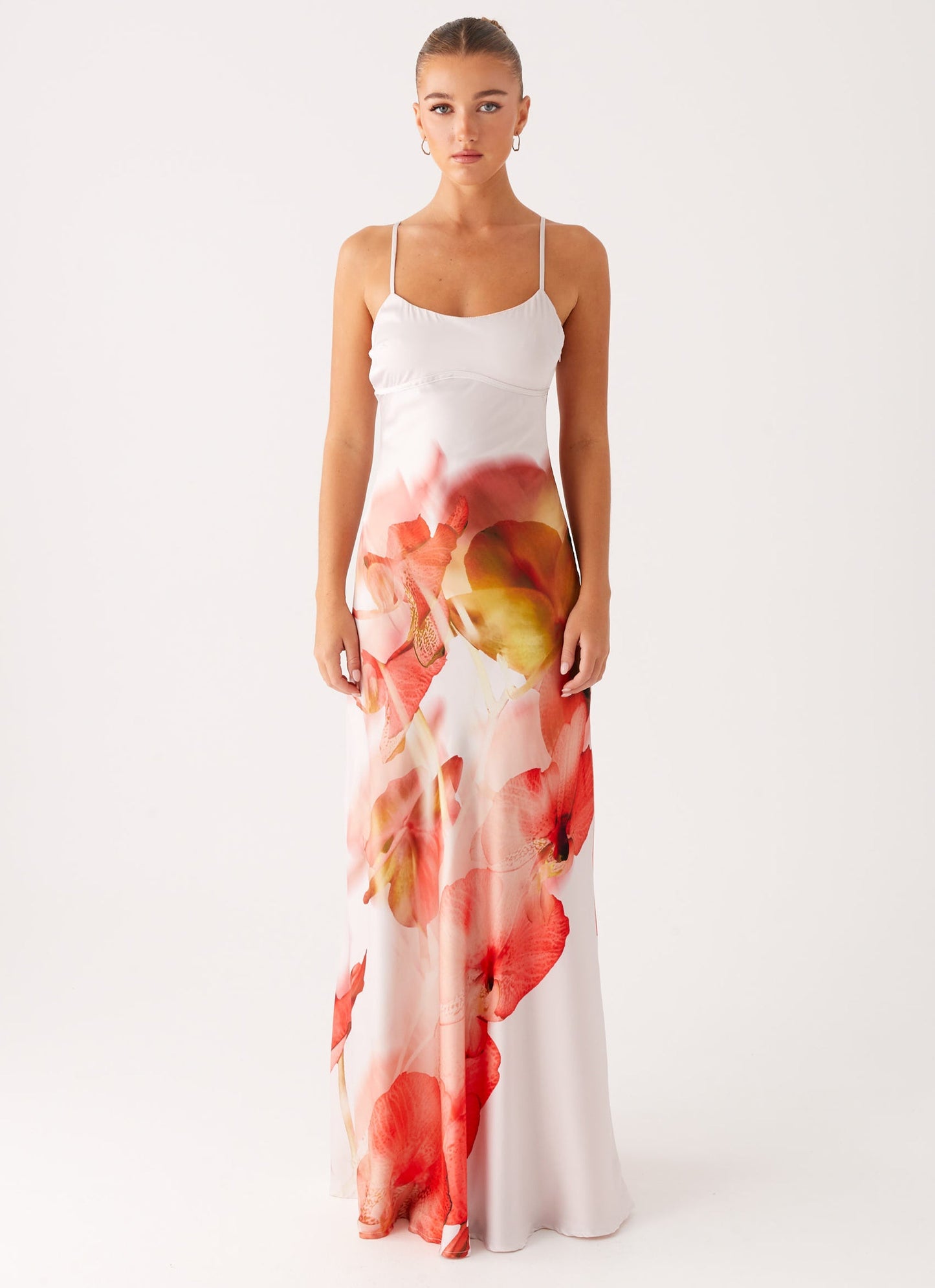 Pacha Maxi Dress - Peach Rose