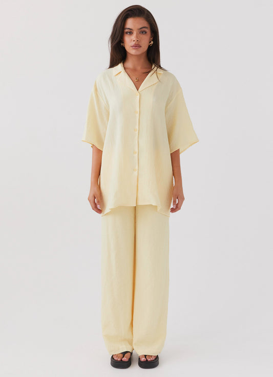 The Good Days Shirt - Lemon