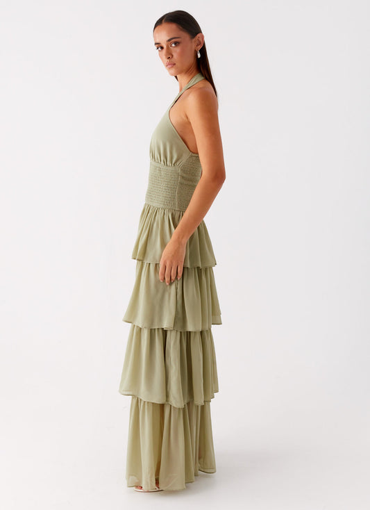 Salma Maxi Dress - Sage