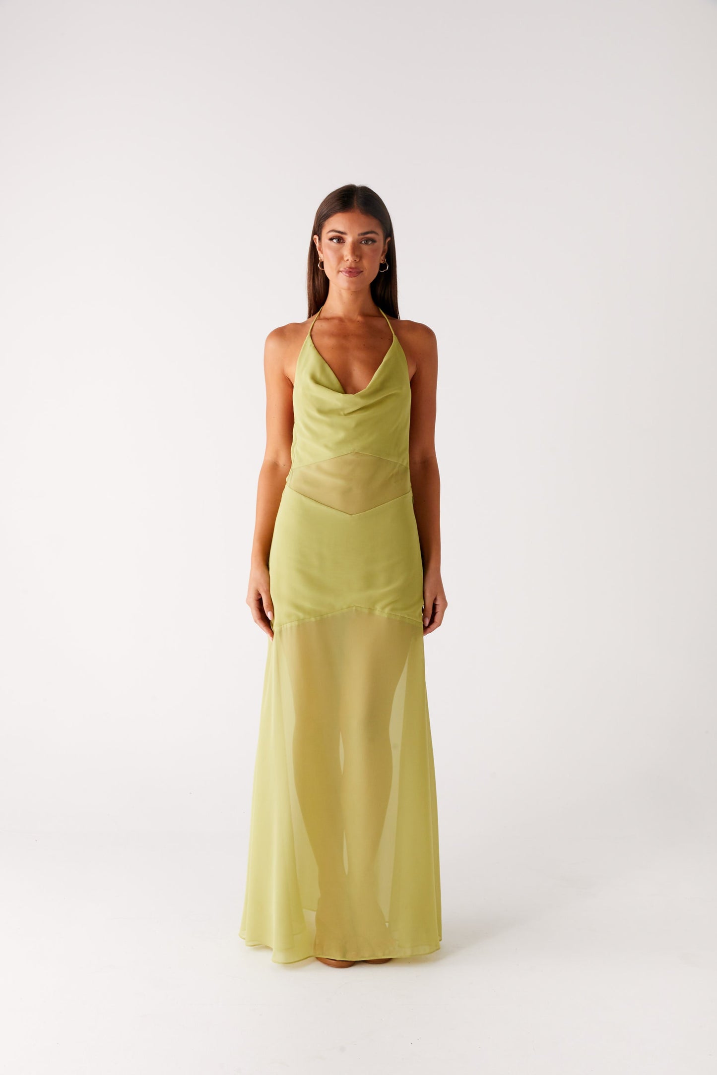 Samoa Maxi Dress - Lime
