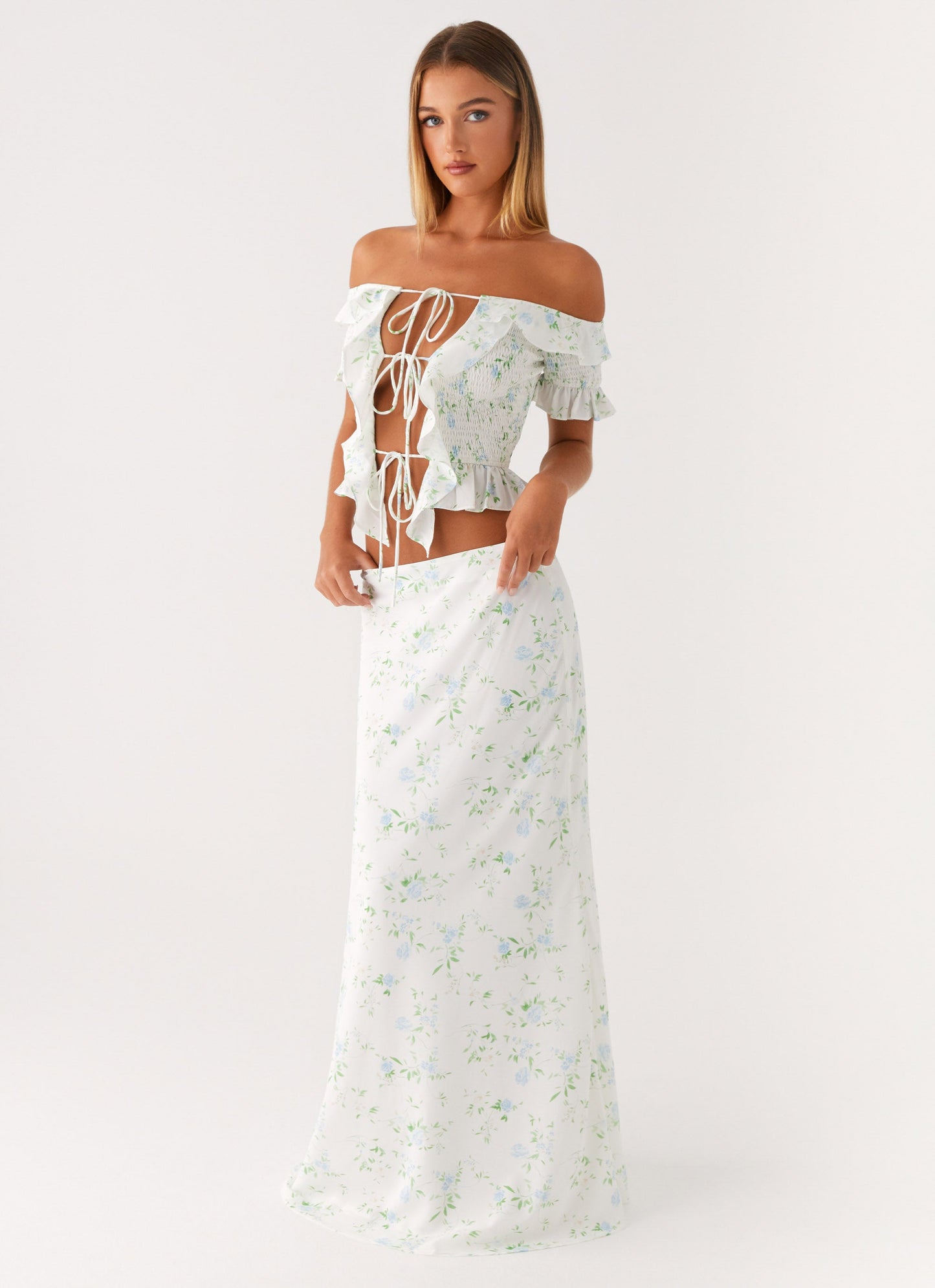 Star Girl Top - Vintage Ditsy Floral