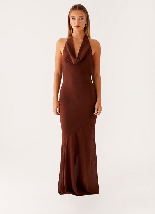 Sullivan Maxi Dress - Chocolate
