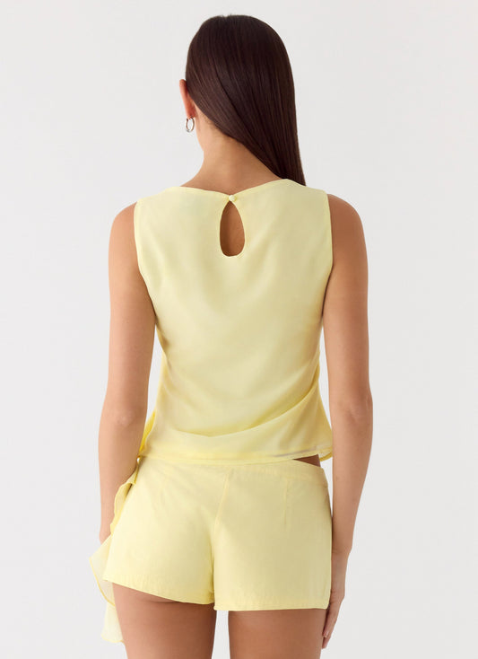 Sun Up Top - Yellow