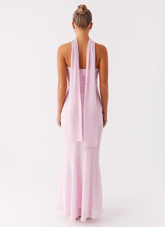 Under The Pagoda Maxi Dress - Pink
