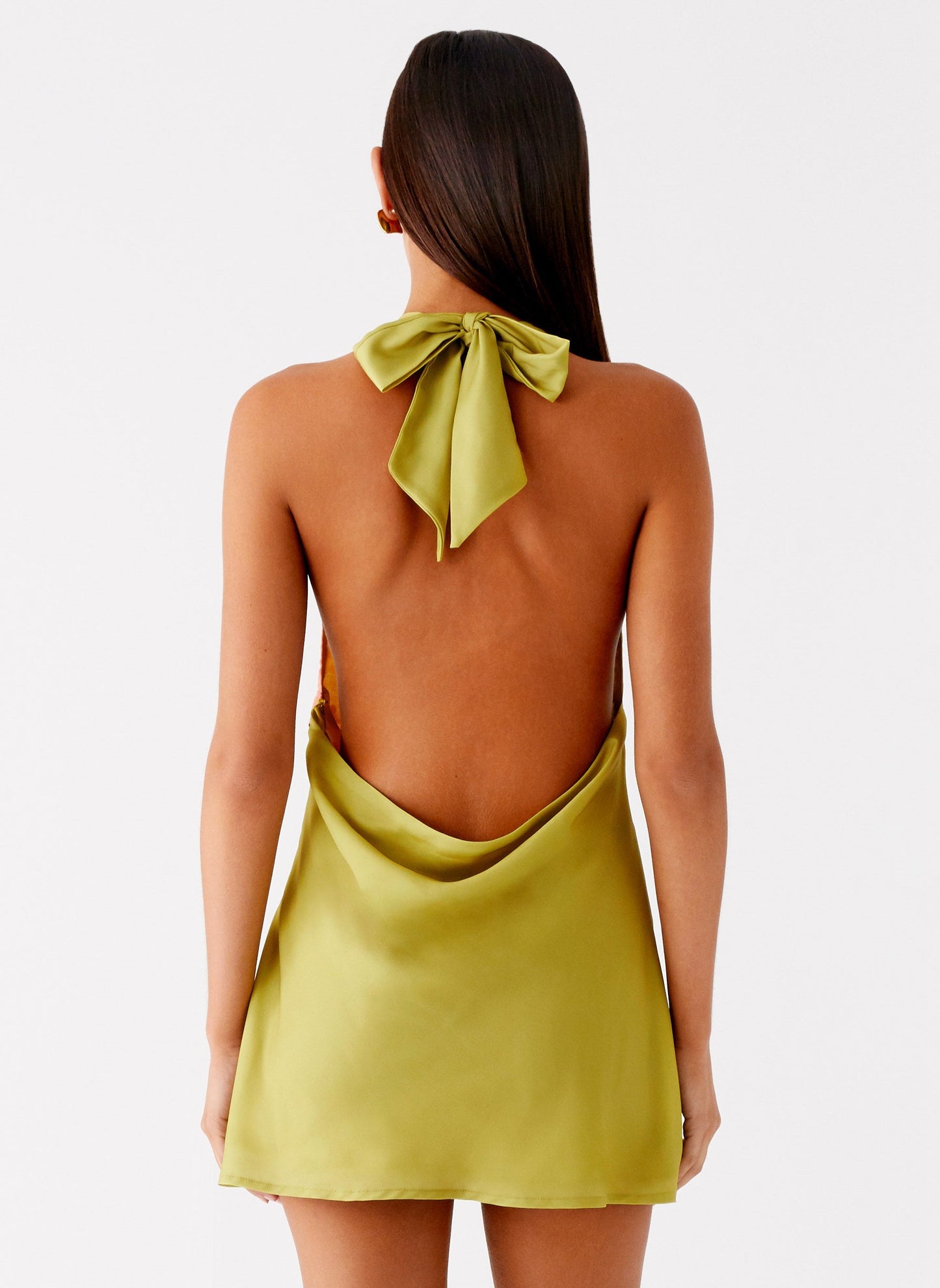 Varindra Cowl Mini Dress - Jungle Floral