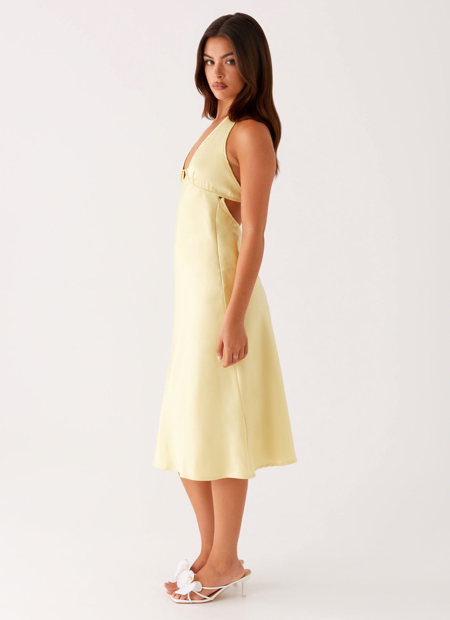 Davies Midi Dress - Yellow