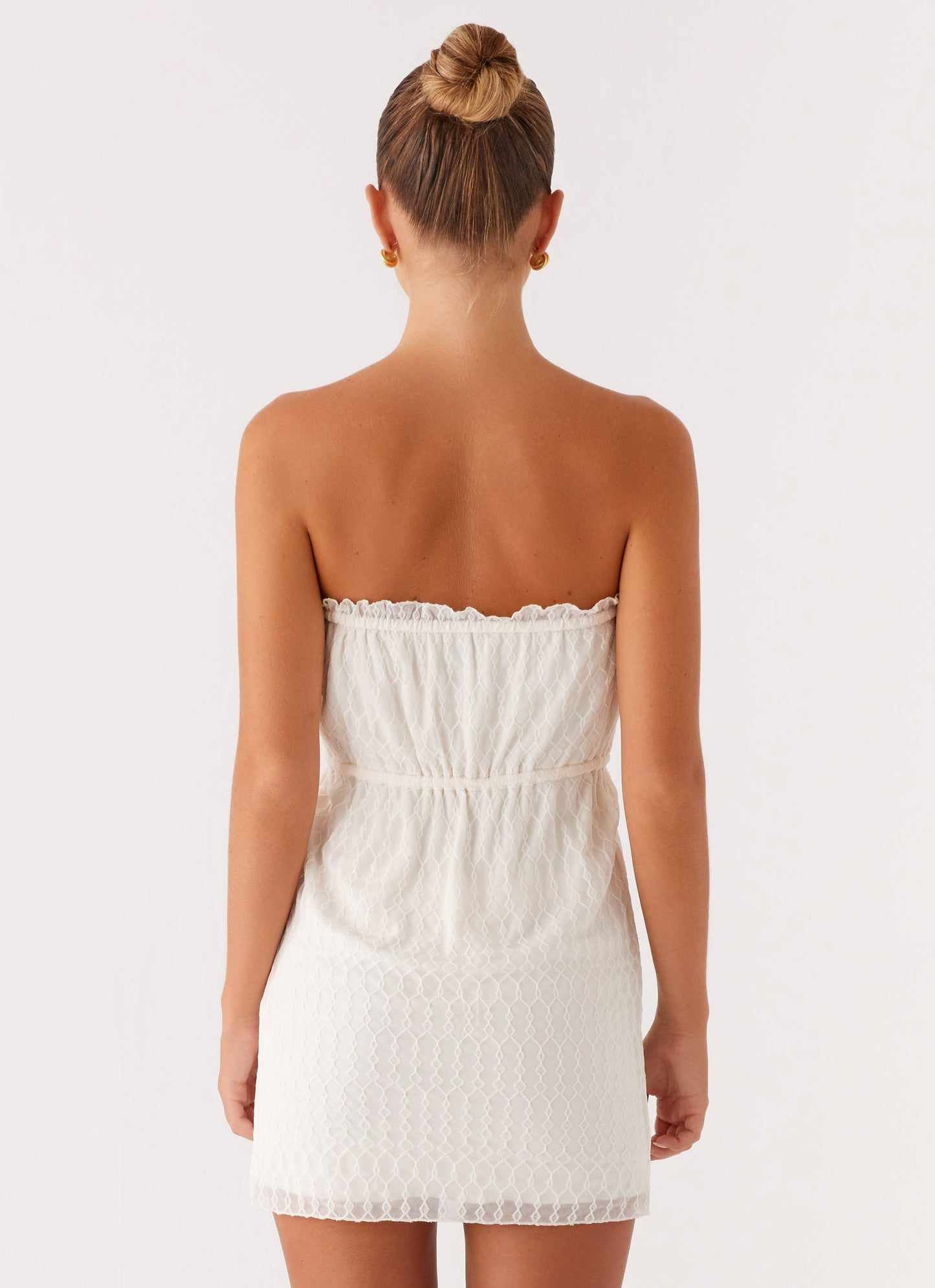 Alina Mini Dress - Ivory