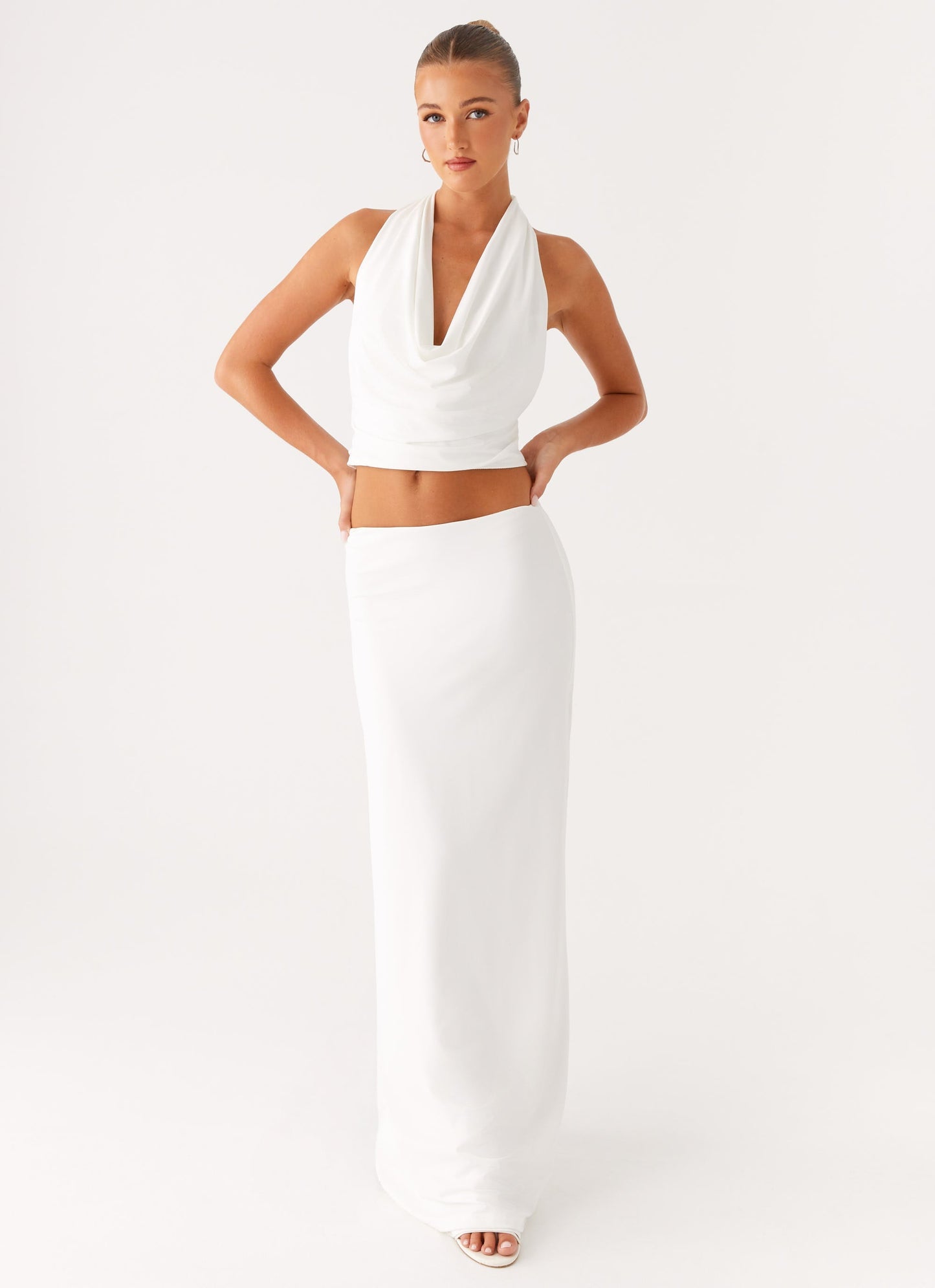 Ashi Maxi Skirt - White