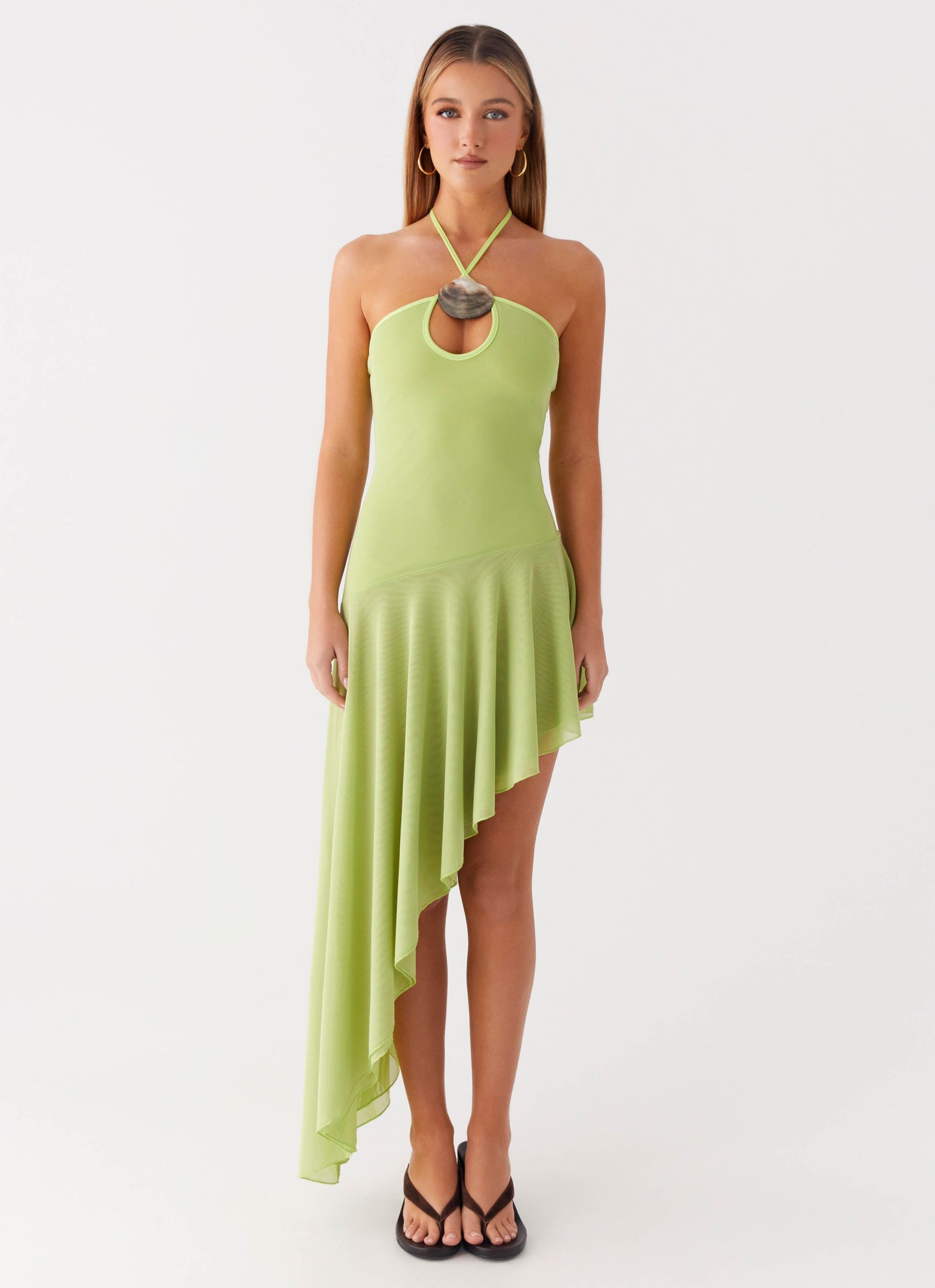 Avigalle Maxi Dress - Lime