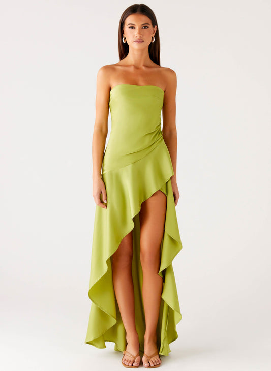 Bodie Maxi Dress - Lime