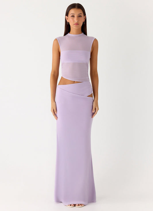 Briony Maxi Dress - Lavender