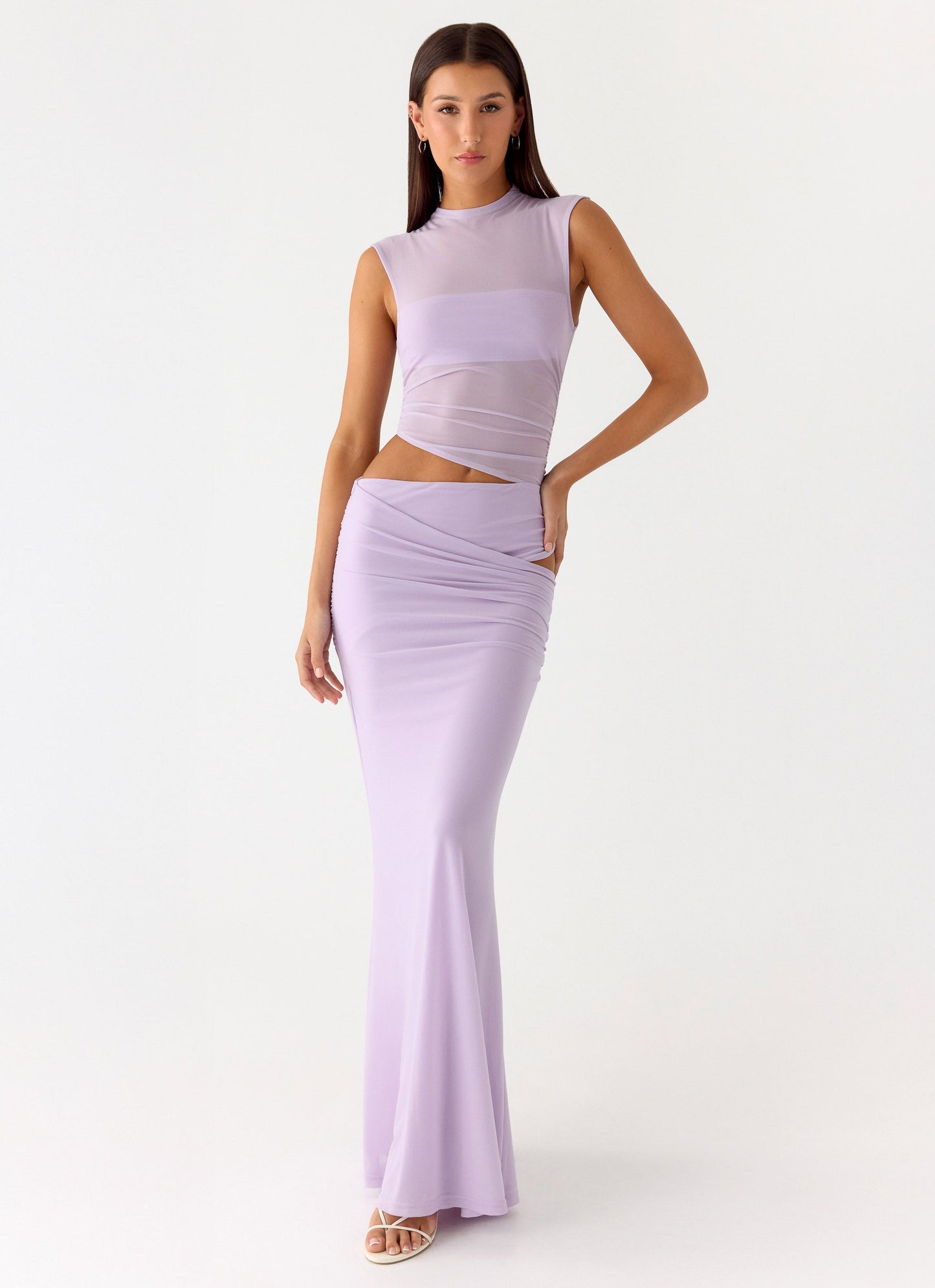 Briony Maxi Dress - Lavender