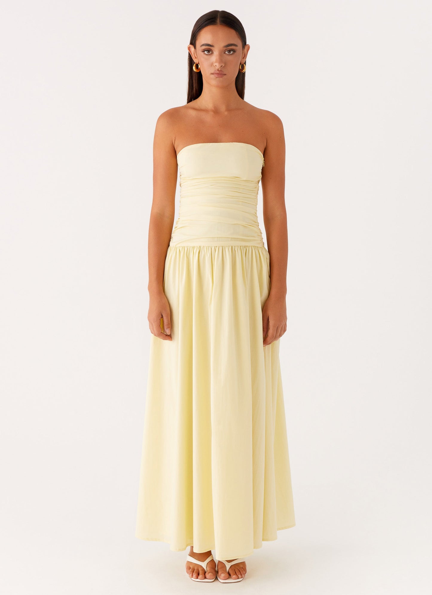 Carmel Maxi Dress - Yellow