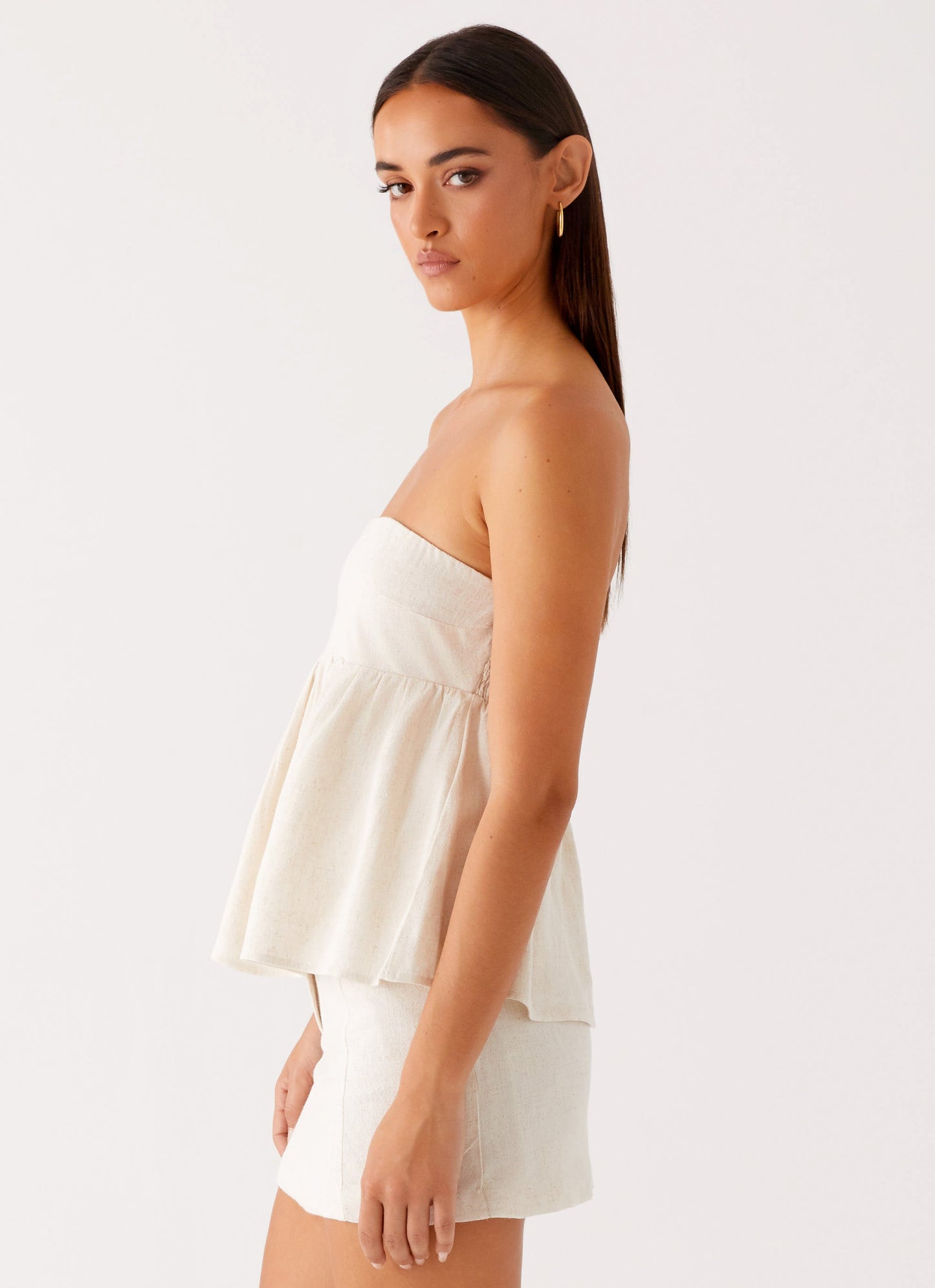 Cassie Tube Top - Oat