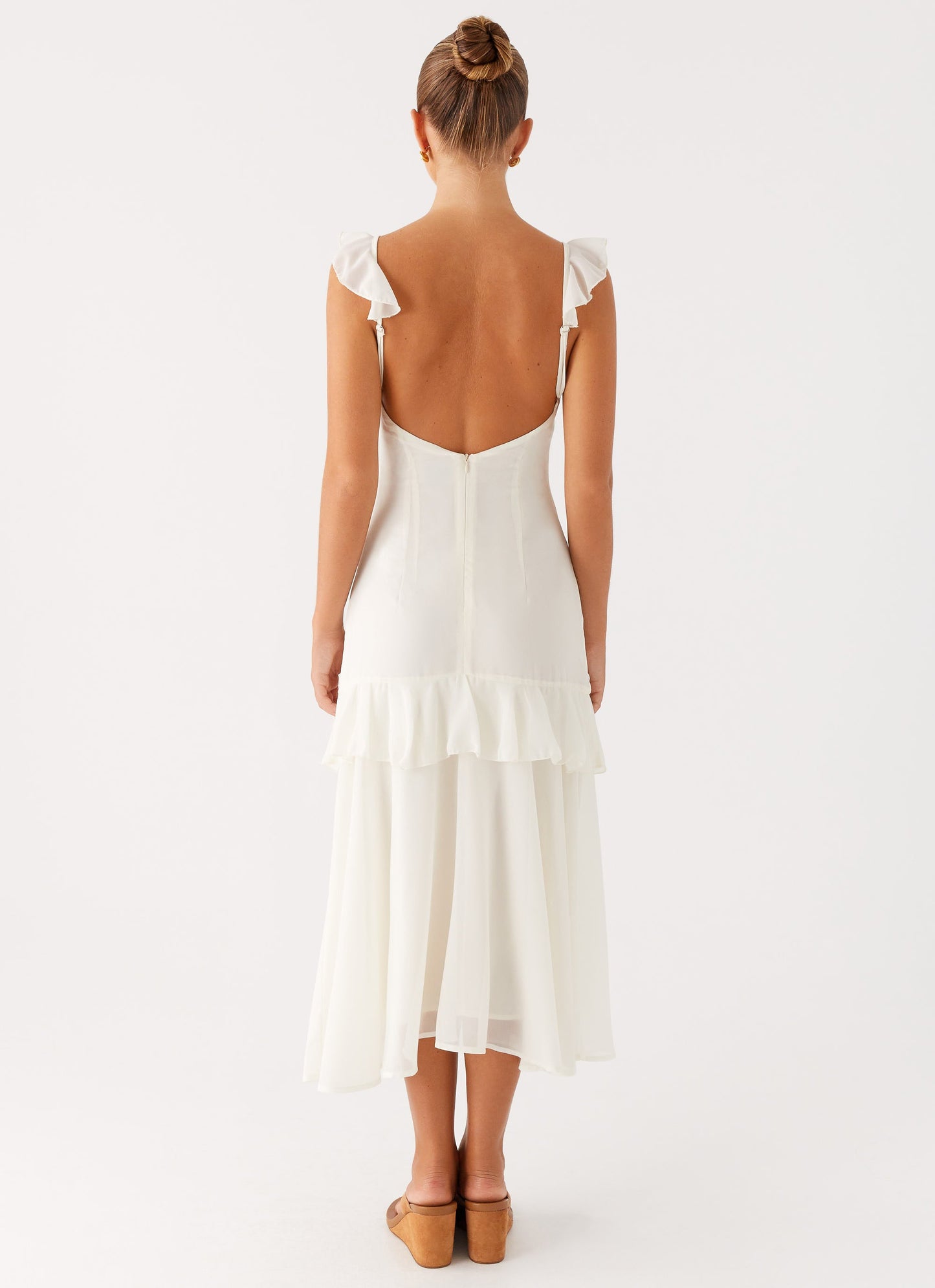 Celie Midi Dress - Ivory