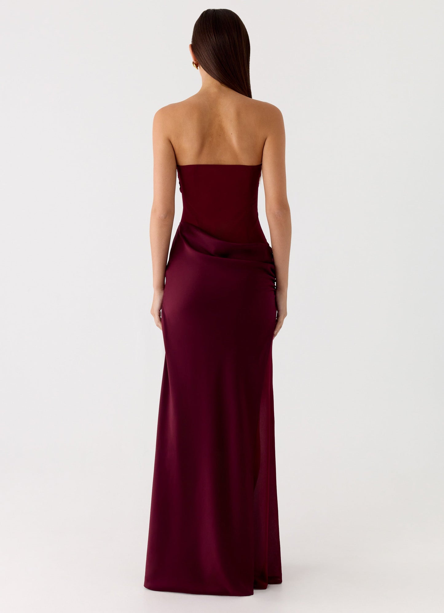 Champagne Skies Maxi Dress - Plum