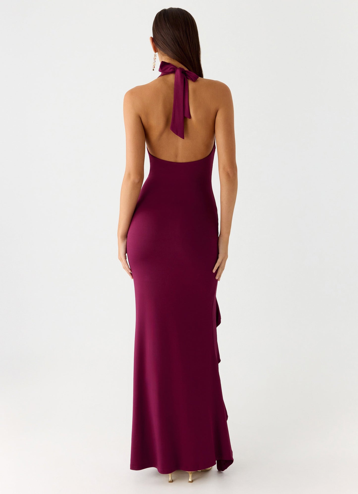 Charmed By You Maxi Dress - Plum