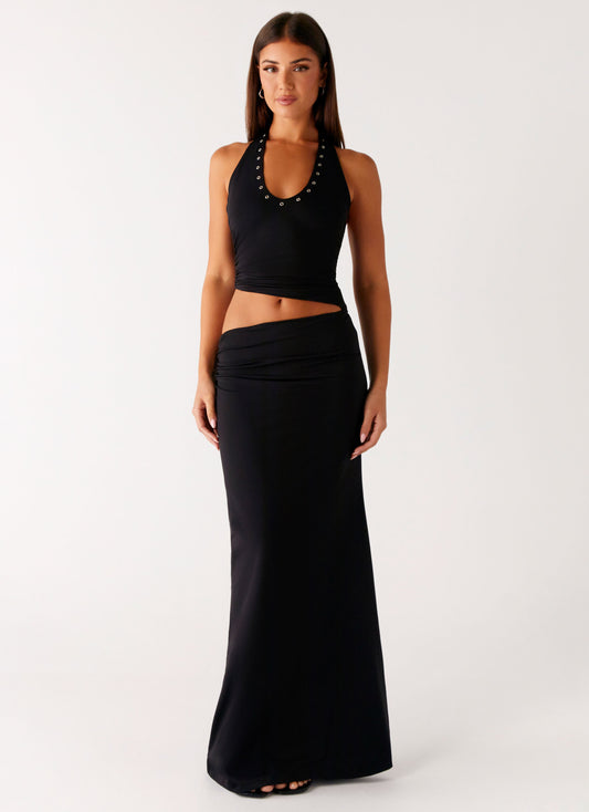 Chella Maxi Dress - Black