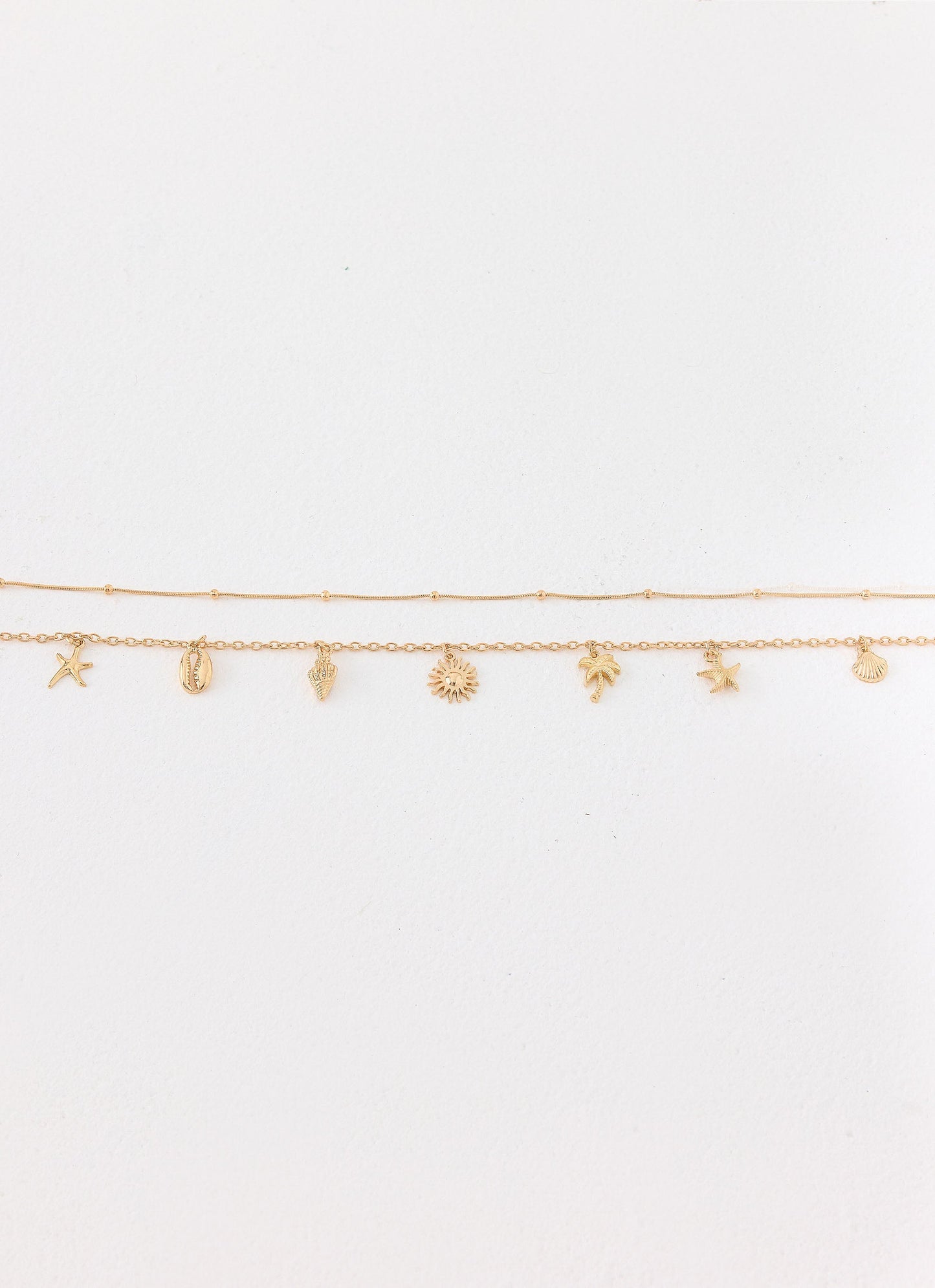 Ciao Charm Belly Chain - Gold