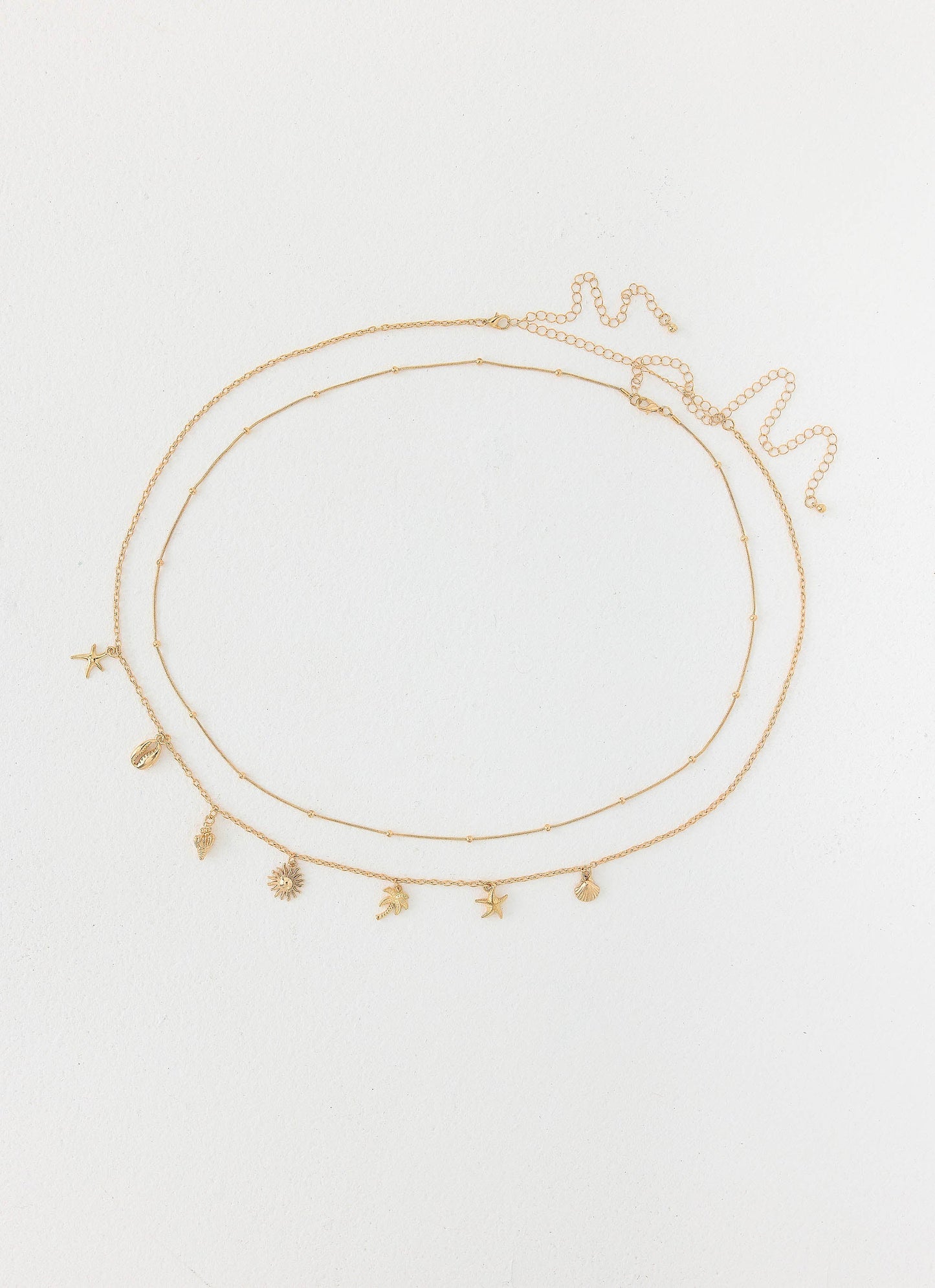 Ciao Charm Belly Chain - Gold