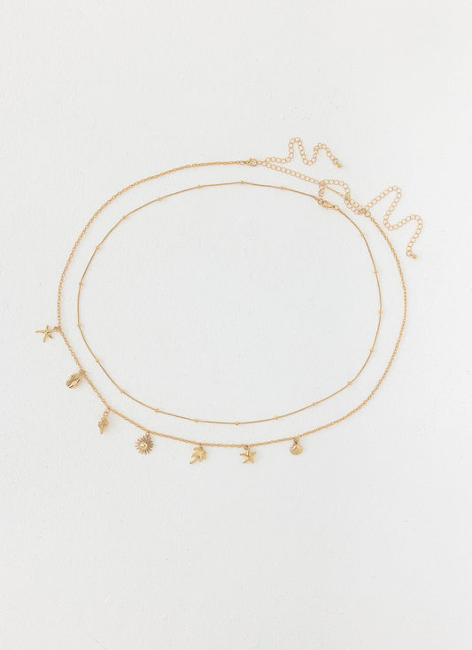 Ciao Charm Belly Chain - Gold