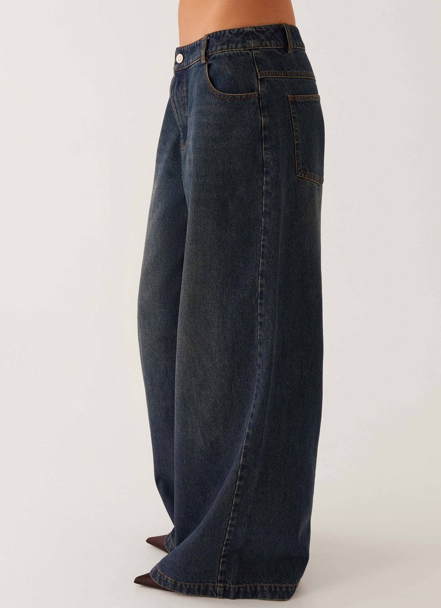 Colorado Wide Leg Jeans - Blue