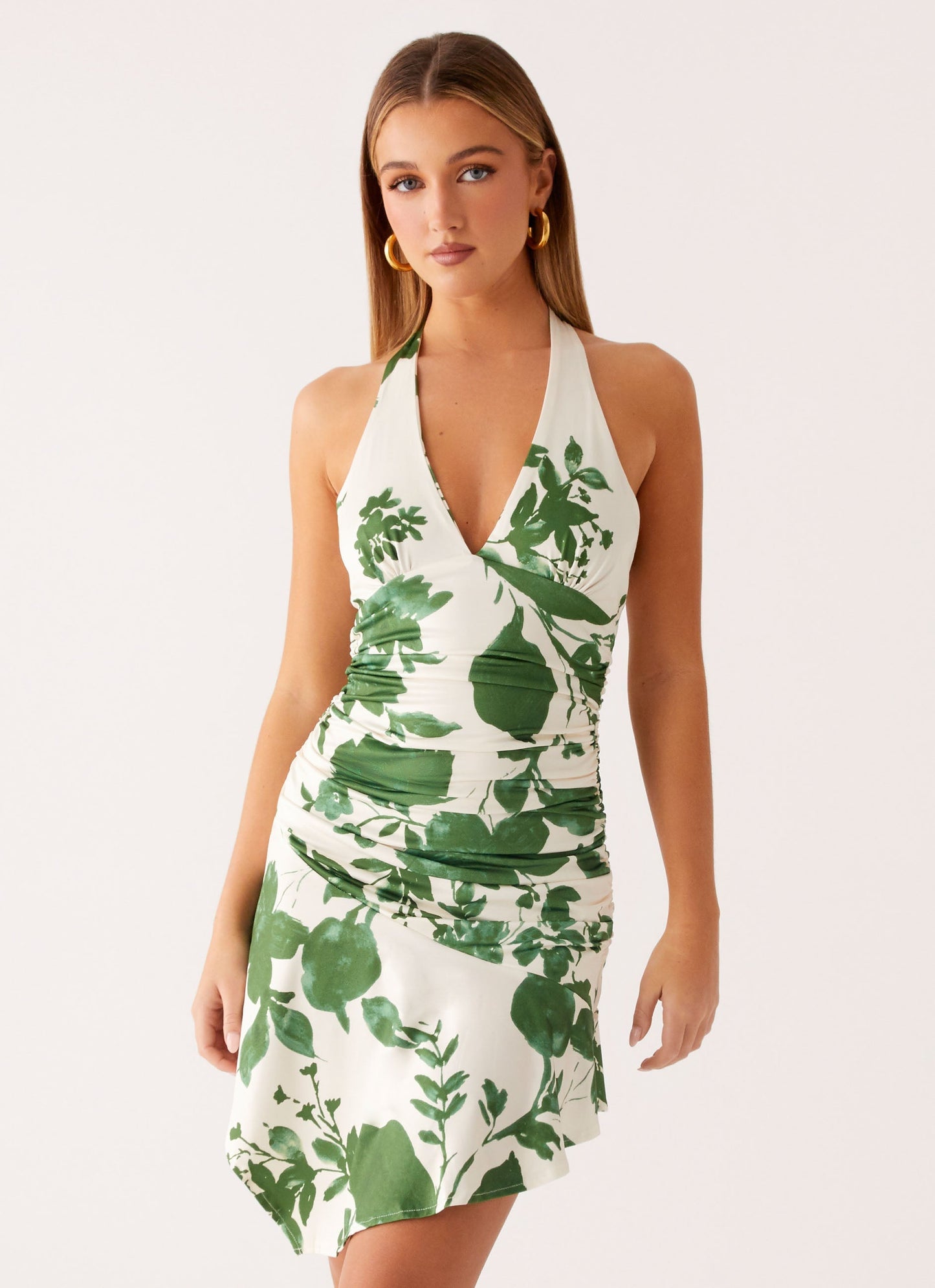 Colt Mini Dress - Verdant Bloom