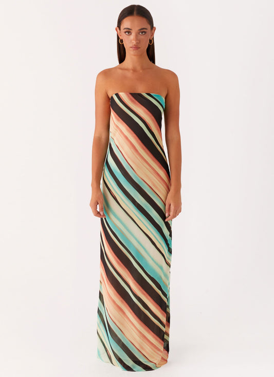 Como Maxi Dress - Stripe