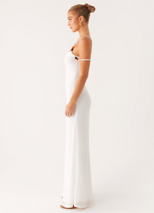 Conquer Maxi Dress - Off White