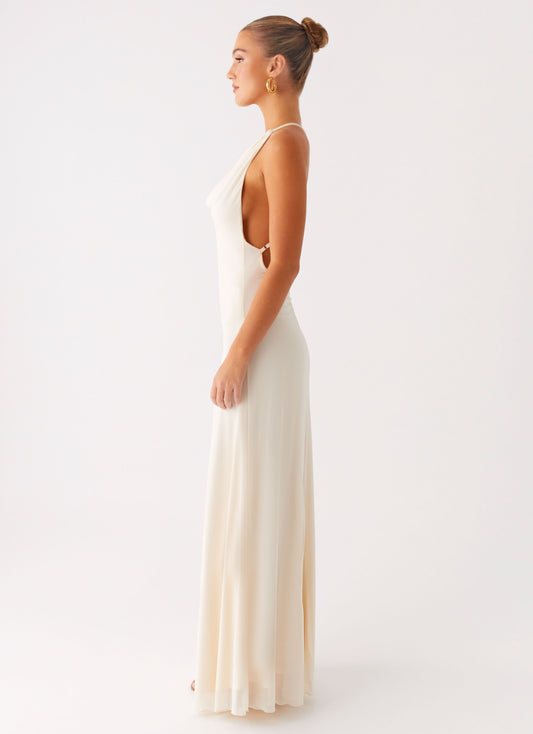 Dahliana Maxi Dress - Off White