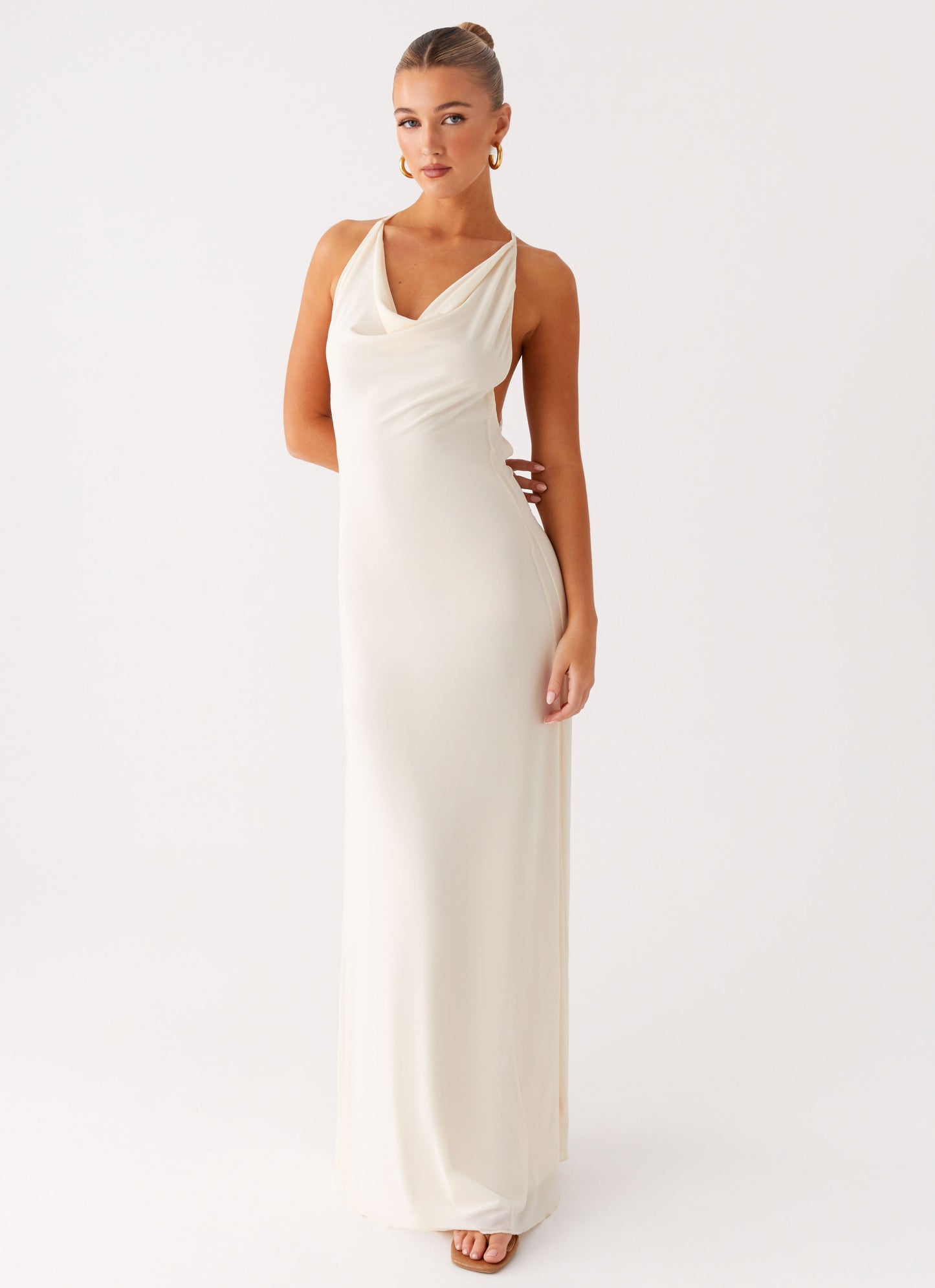 Dahliana Maxi Dress - Off White