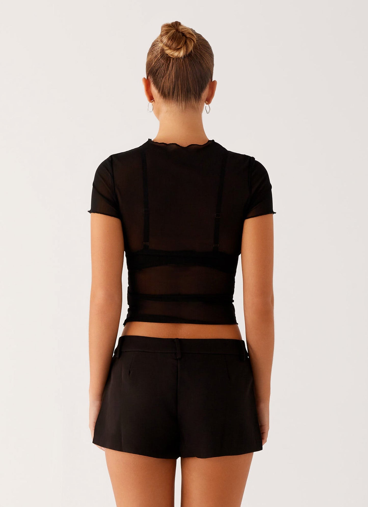 Dalton Mesh T-Shirt - Black