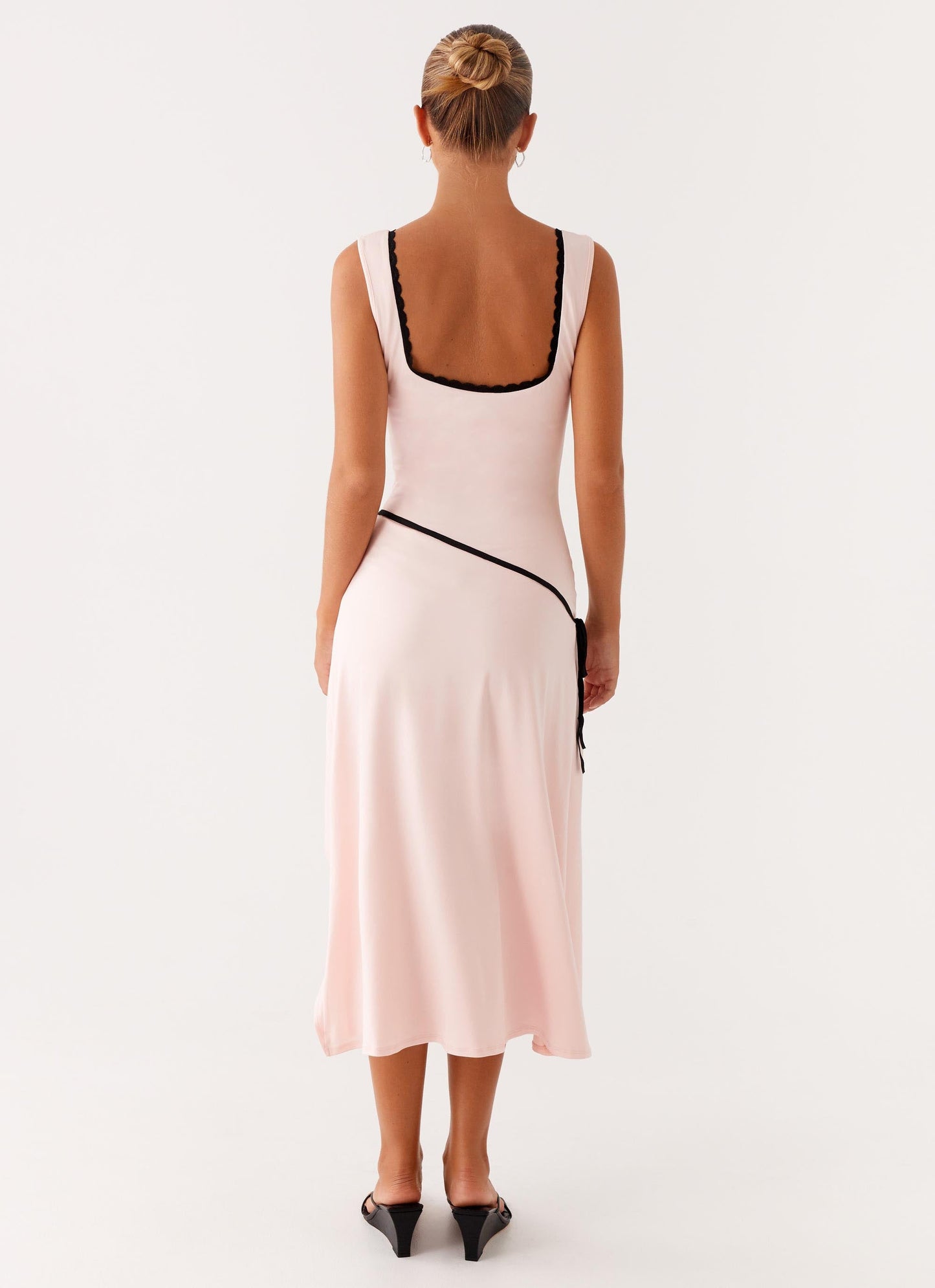 Darlene Midi Dress - Pink