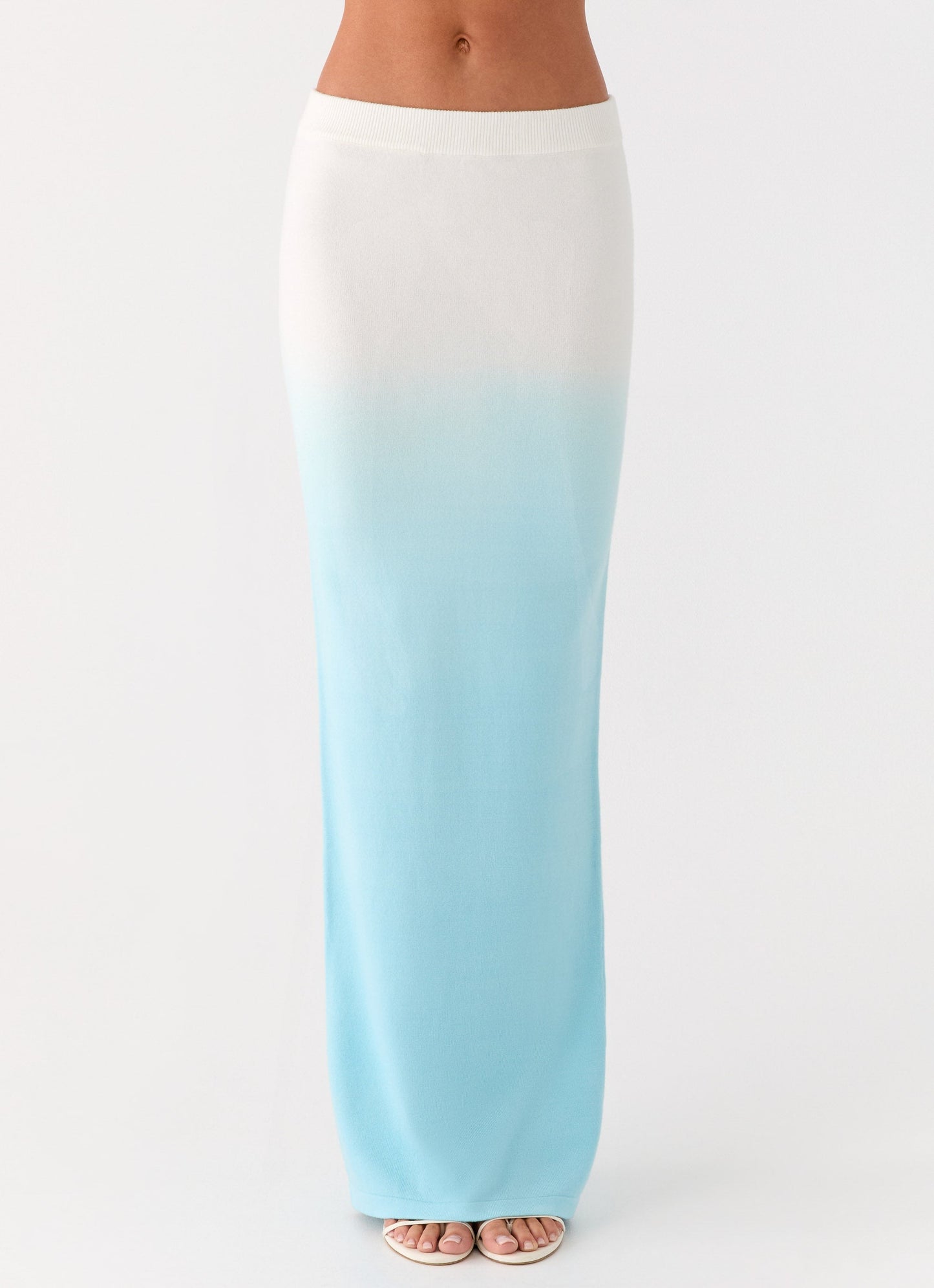 Deep Sea Kiss Maxi Skirt - Blue Ombre