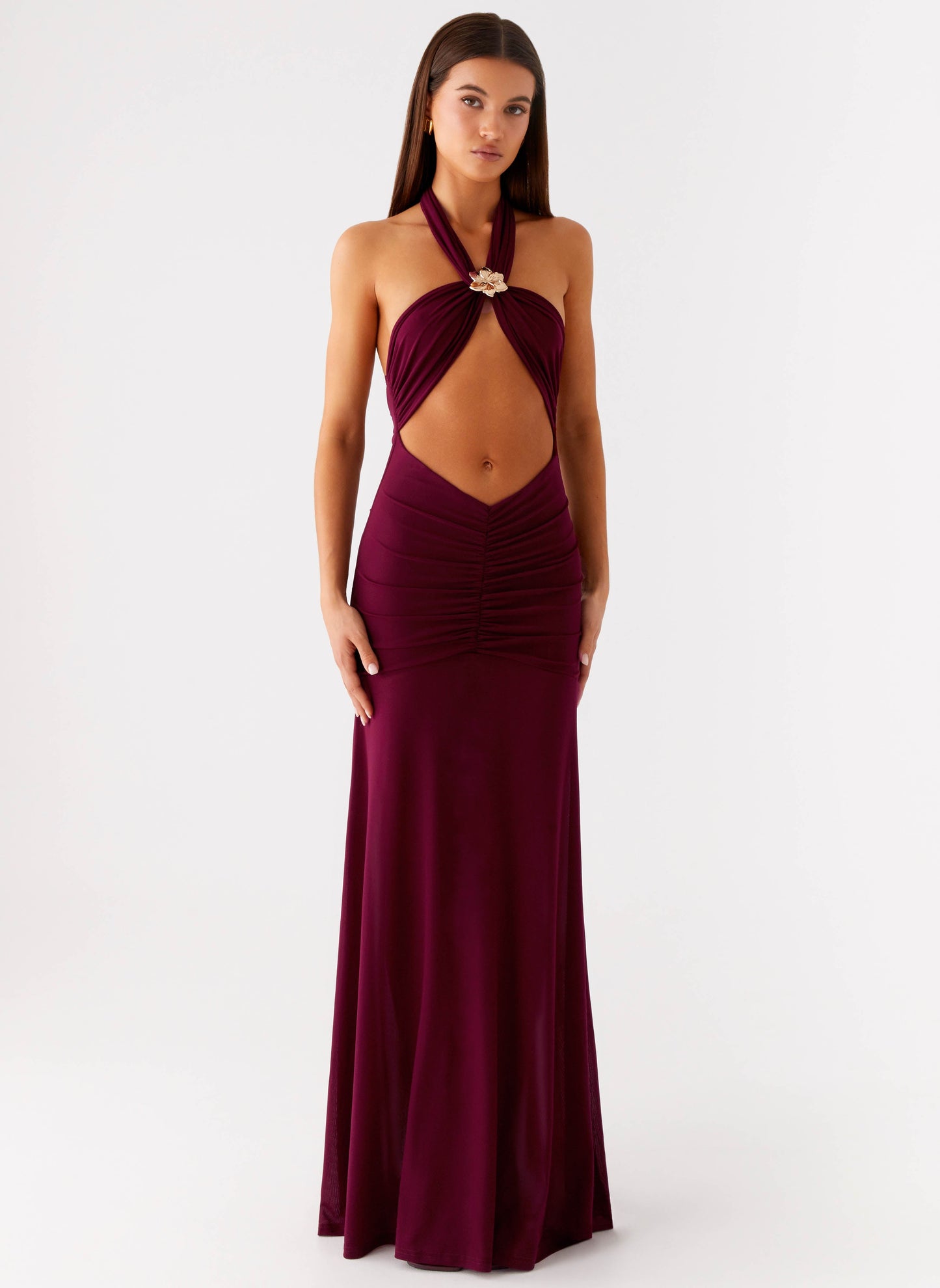 Deltina Maxi Dress - Boysenberry