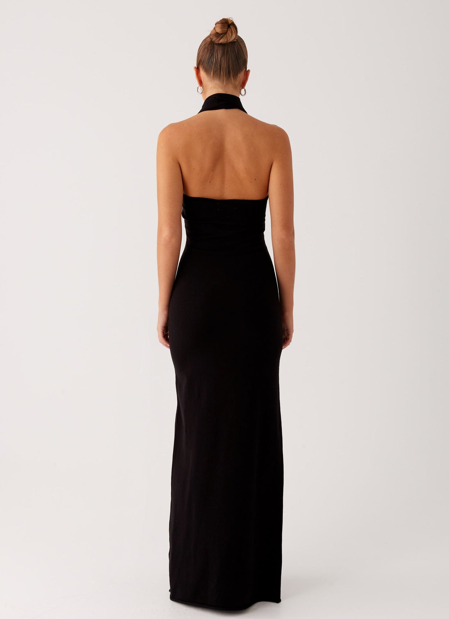 Eddie Knit Maxi Dress - Black