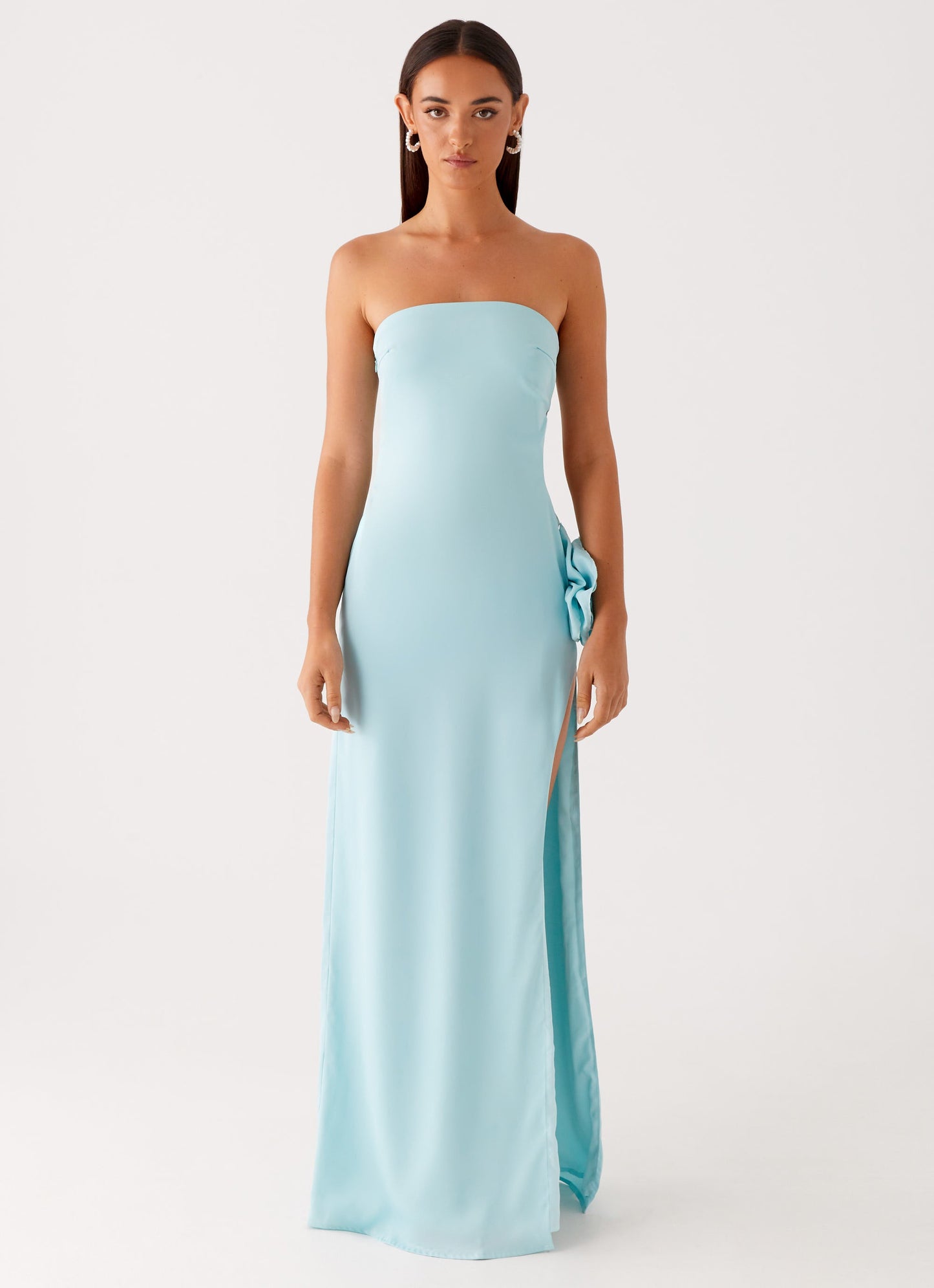 Fenway Strapless Maxi Dress - Mint