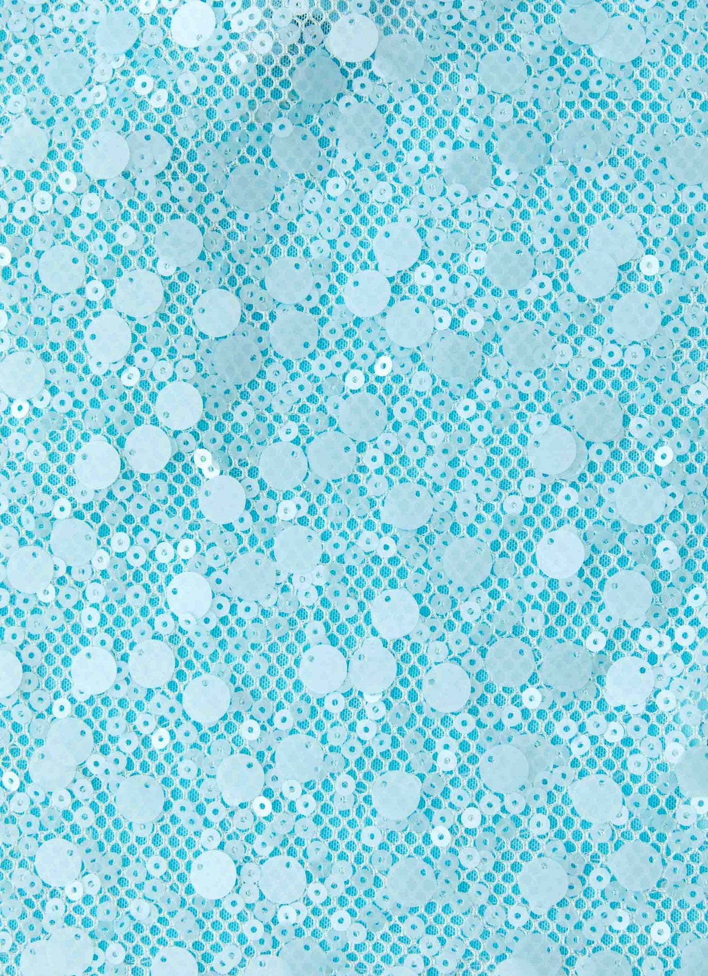 French Exit Sequin Top - Blue