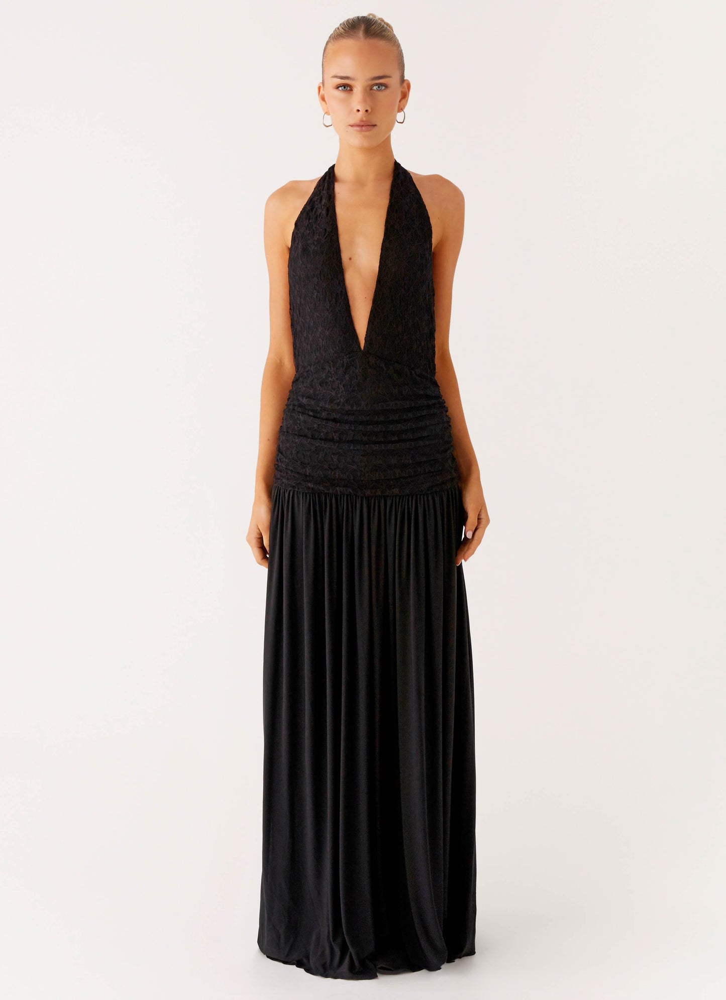 Full Attention Maxi Dress - Black