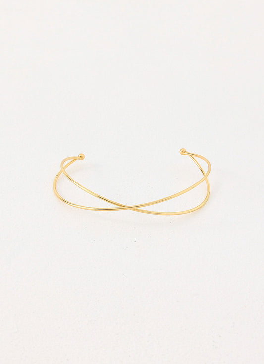 Glossy Hour Necklace - Gold