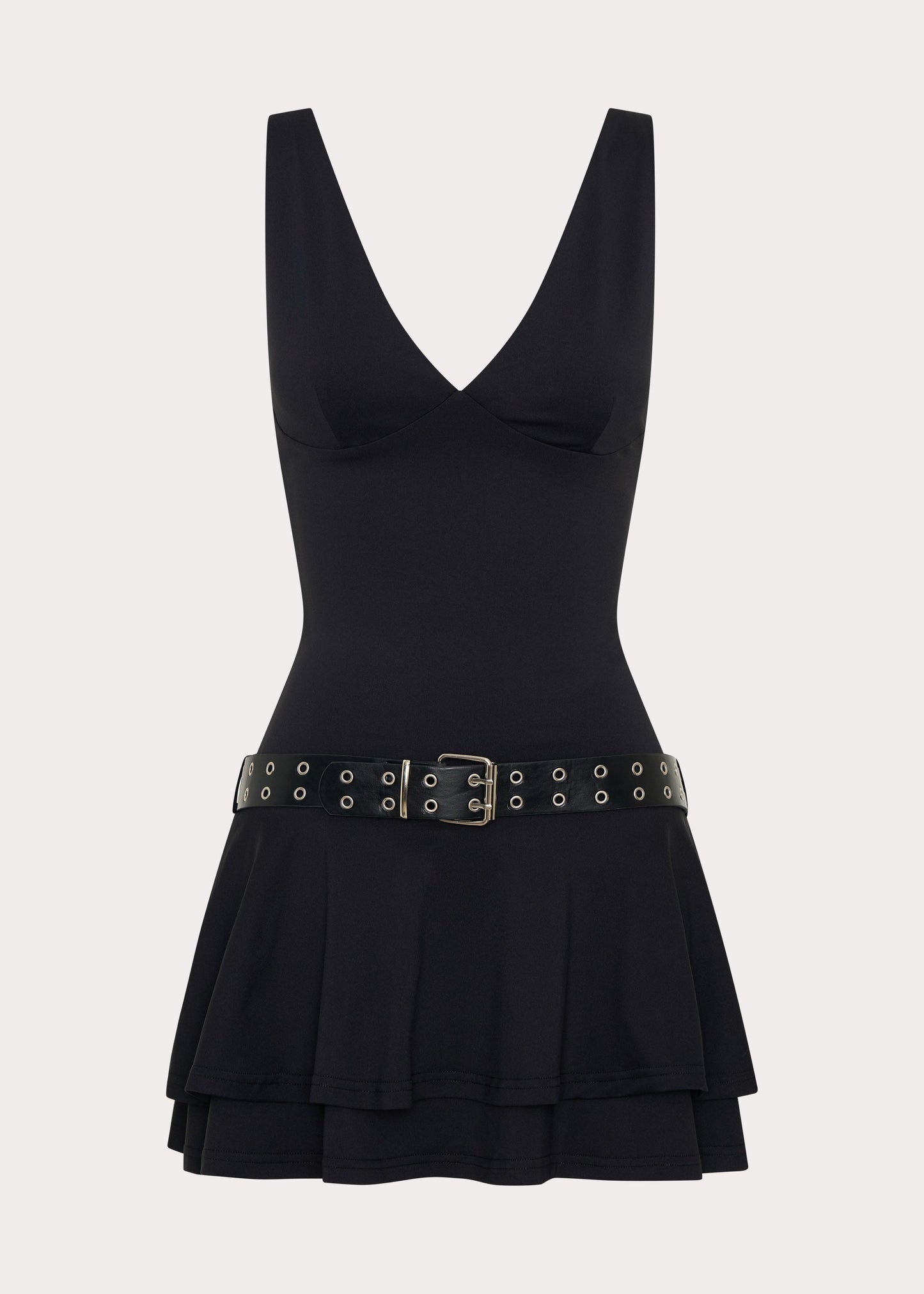 Gold Coast Mini Dress - Black